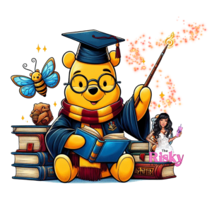 UV DTF Potter Pooh (has matching vinyl)