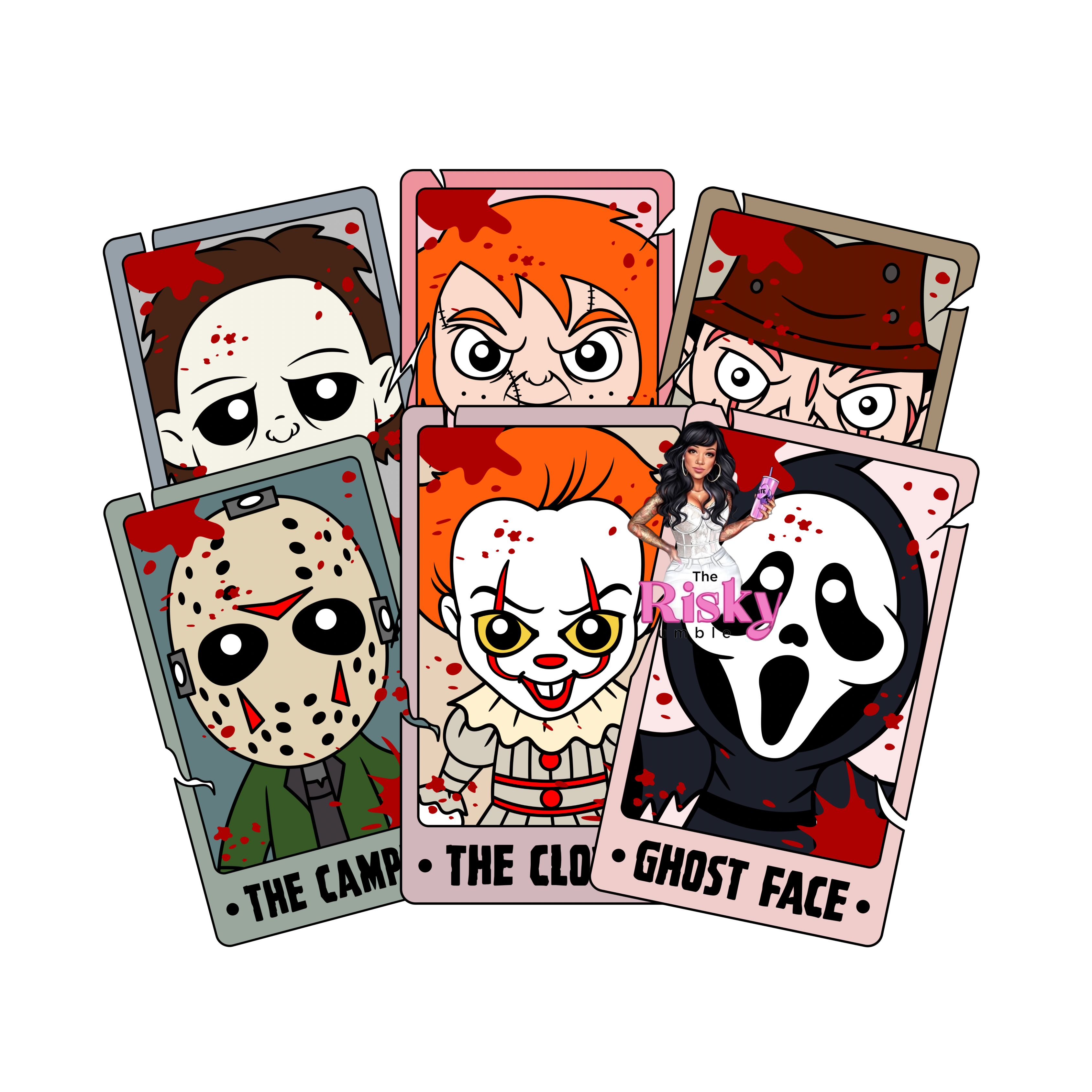 UV DTF Killer Tarot (has matching vinyl)