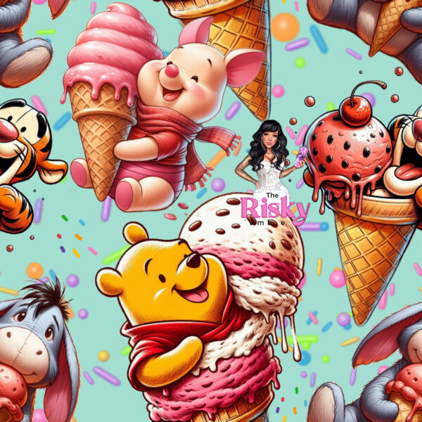 Ice Cream cone friends (has matching decal)