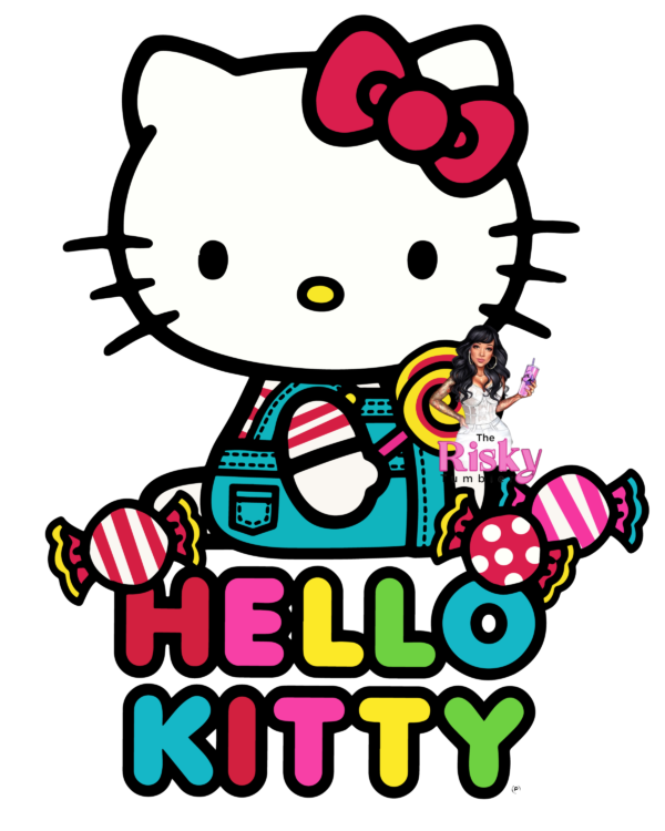 UV DTF Candy Kitty