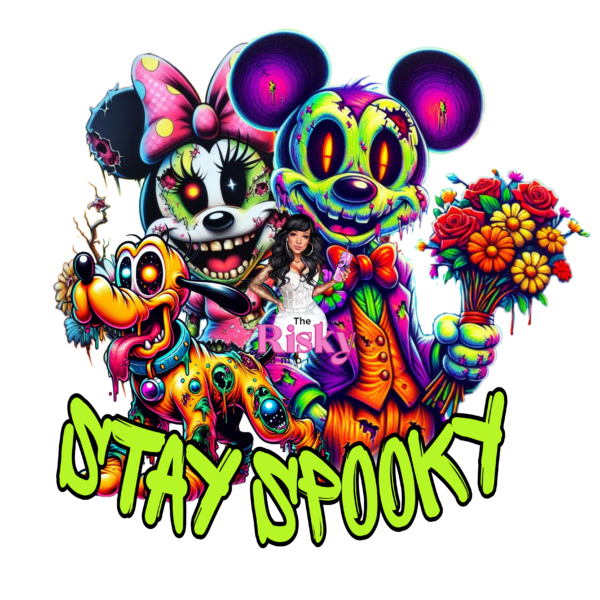 UV DTF Stay Spooky Zombie (has matching vinyl)