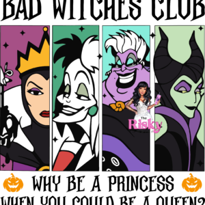 UV DTF Bad Witches Club