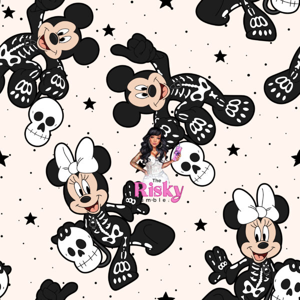 Skelly Mouse (has matching decal)