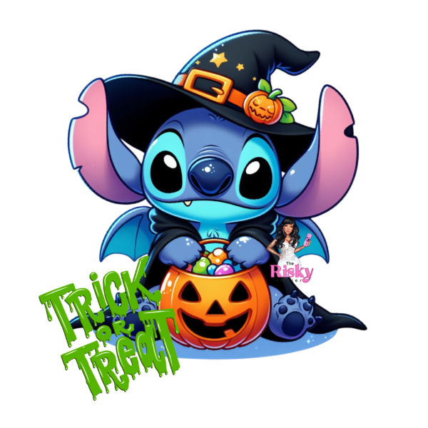 UV DTF Trick or Treat (has matching vinyl)