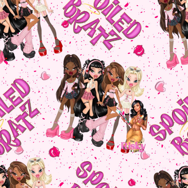 EXCLUSIVE Spoiled Bratz (has matching UV decal)