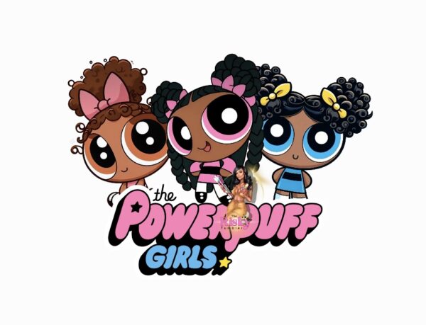 UV DTF EXCLUSIVE Brown Powerpuff Girls
