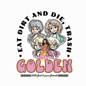 UV DTF Die Golden
