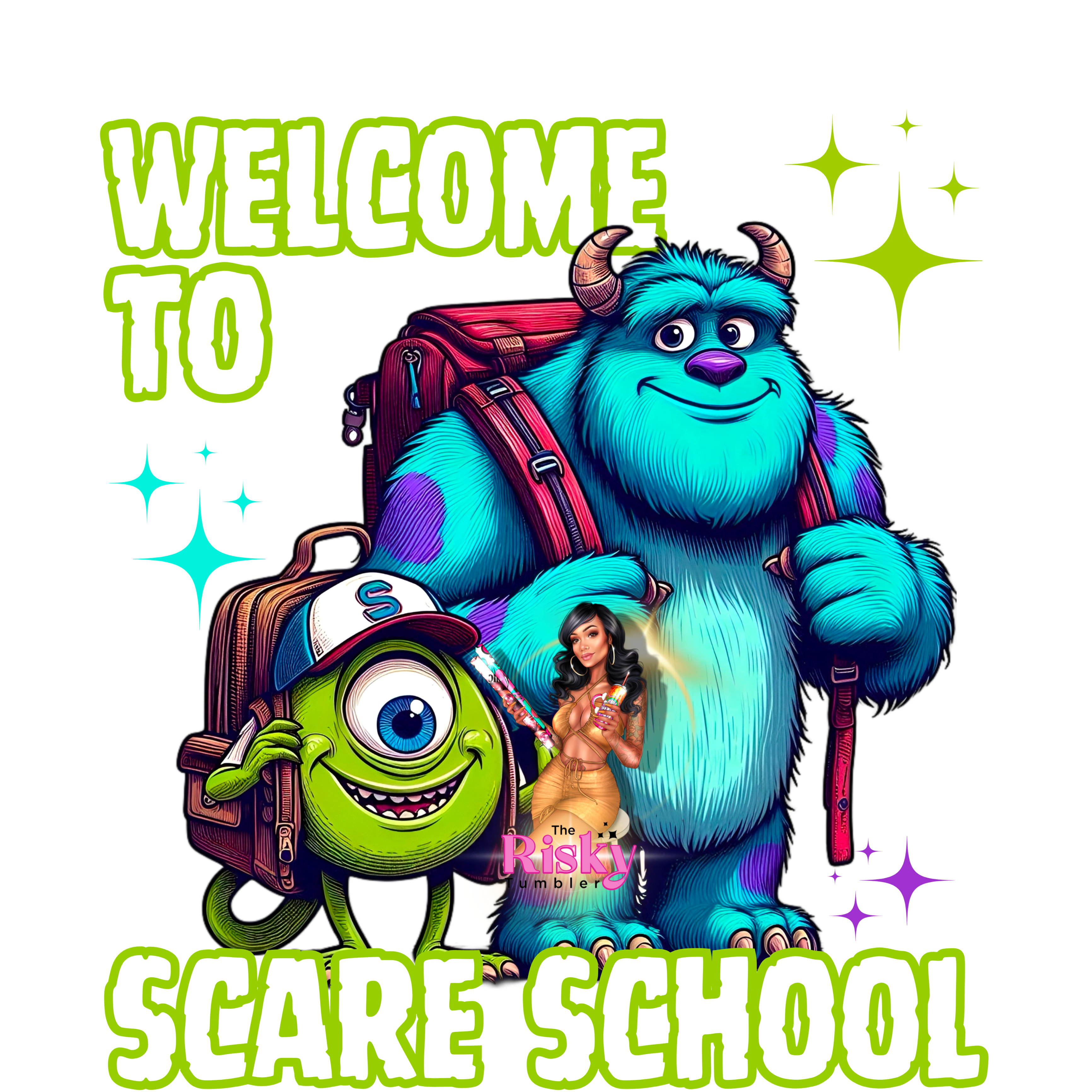 UV DTF Scare School