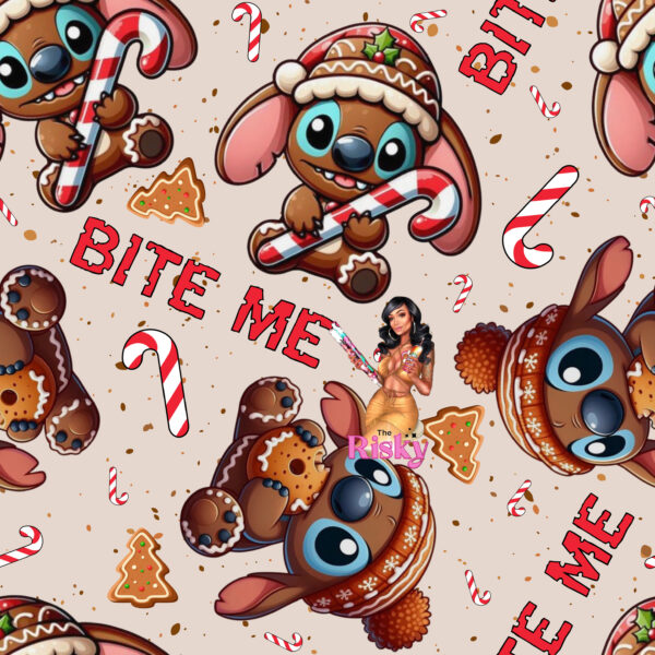 Exclusive Bite me Stitch (has matching decal)