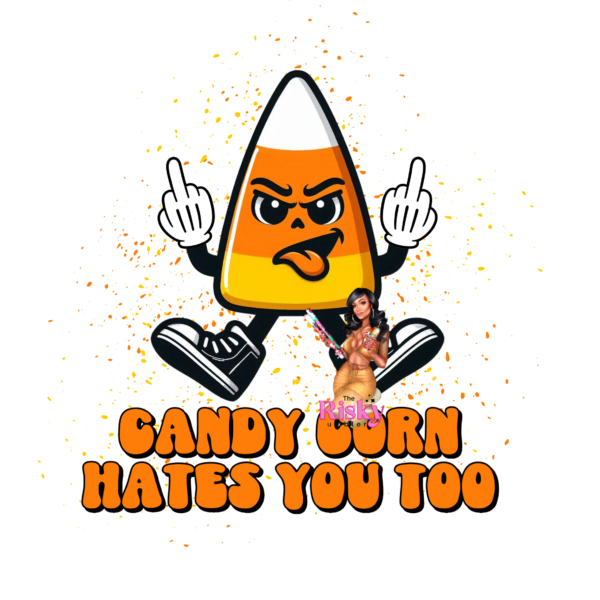 UV DTF Candy Corn 2.0 (has matching vinyl)