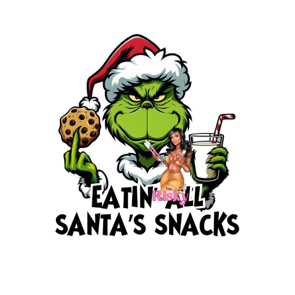 UV DTF EXCLUSIVE Eatin all the snacks (has matching vinyl)