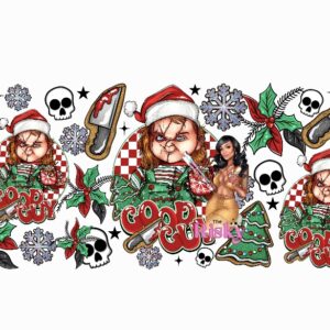 UV DTF Good Guy Holiday Wrap 9.50 x 4.5