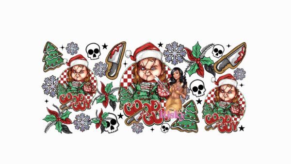 UV DTF Good Guy Holiday Wrap 9.50 x 4.5