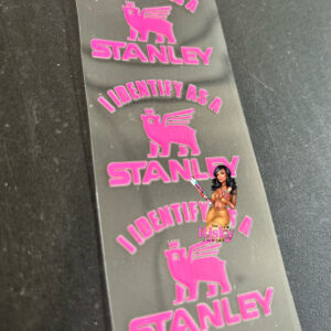 UV DTF Identify PINK 2"