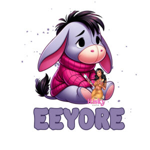 UV DTF Still Sad Eeyore (has matching vinyl)