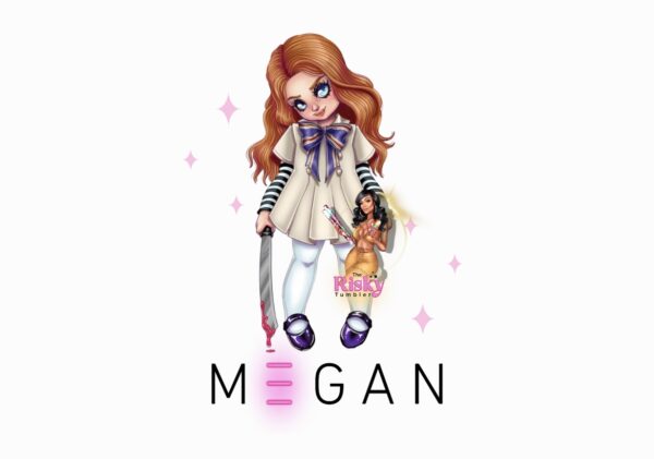 UV DTF EXCLUSIVE Megan (has matching vinyl)