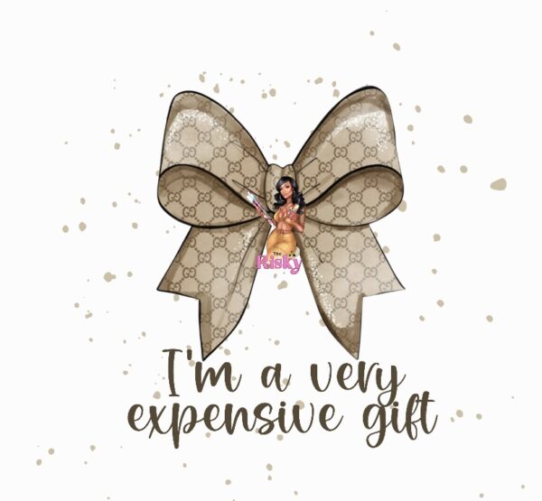 UV DTF EXCLUSIVE Expensive Bow (has matching vinyl)
