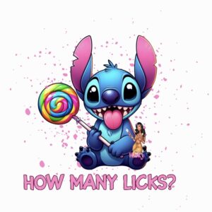 UV DTF EXCLUSIVE How many licks? (has matching vinyl)