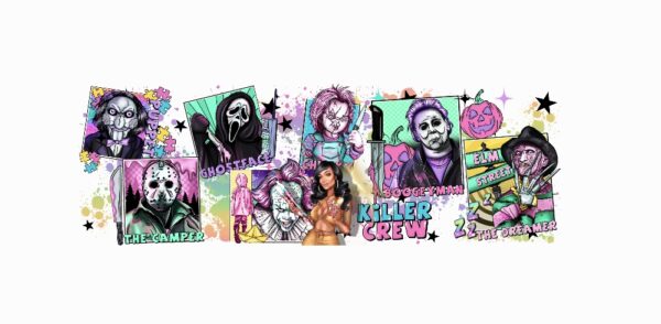 UV DTF Killer Crew pastel Wrap 9.50 x 4.5