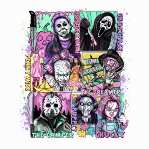 UV DTF Killer Crew pastel (has matching vinyl)