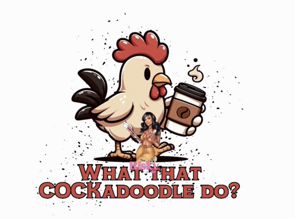 UV DTF Cockadoodle (has matching vinyl available)