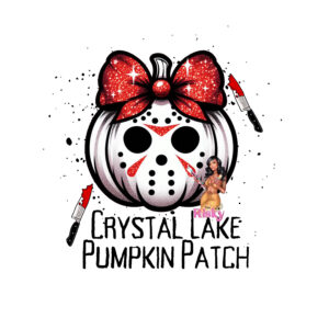UV DTF EXCLUSIVE Crystal Lake Pumpkin Patch (has matching vinyl available)