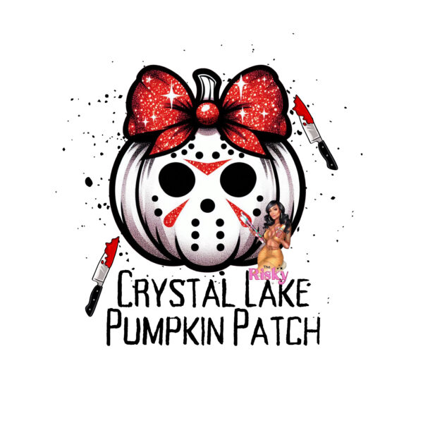 UV DTF EXCLUSIVE Crystal Lake Pumpkin Patch (has matching vinyl available)
