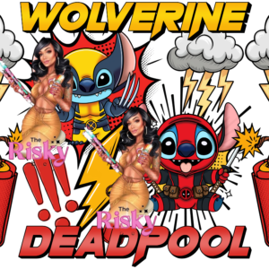 UV DTF Dead/wolves Wrap 9.50 x 4.5