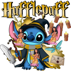UV DTF Hufflepuff