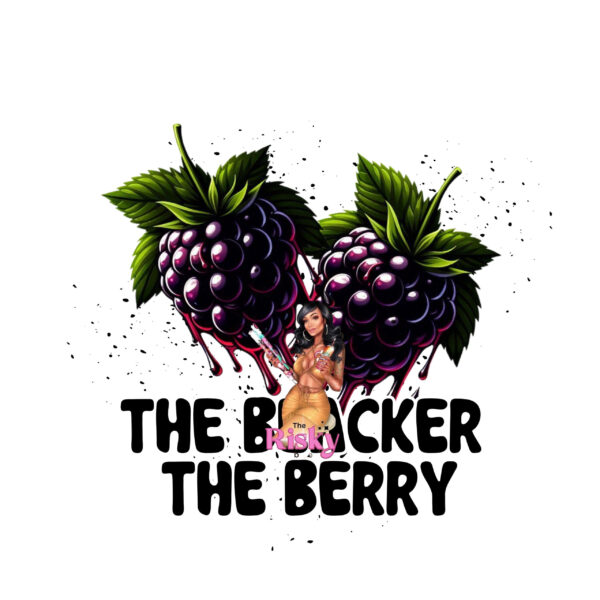 UV DTF EXCLUSIVE Black Berries (has matching vinyl available)