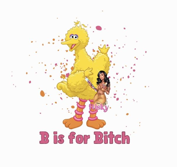UV DTF EXCLUSIVE B is for B (has matching vinyl available)