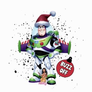 UV DTF EXCLUSIVE Buzz Off (has matching vinyl available)