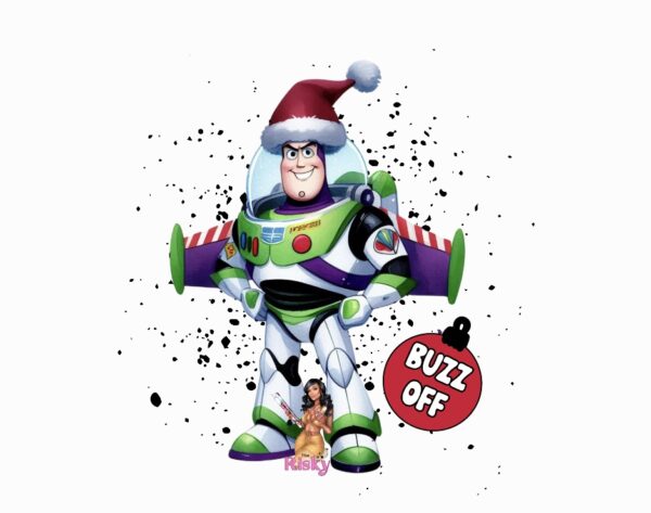 UV DTF EXCLUSIVE Buzz Off (has matching vinyl available)