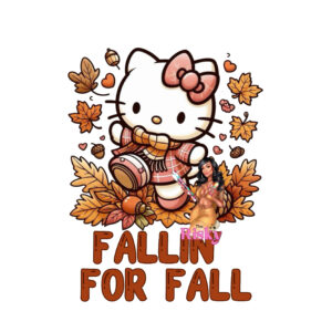 UV DTF EXCLUSIVE Fall Kitty (has matching vinyl available)