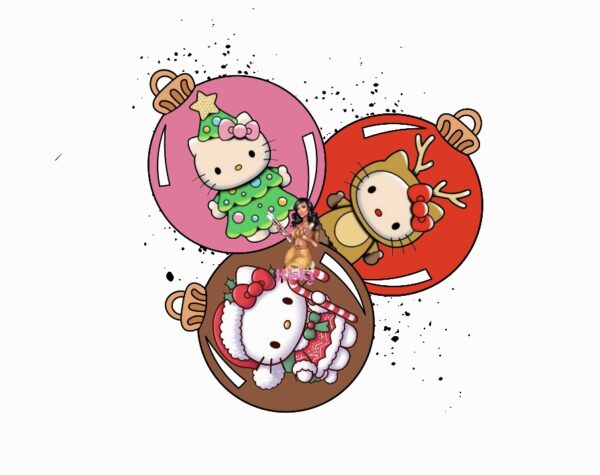 UV DTF EXCLUSIVE HK ornaments (has matching vinyl available)