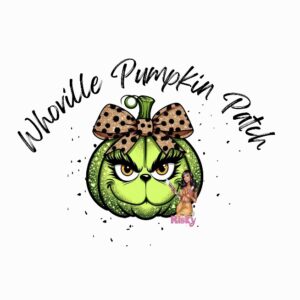 UV DTF EXCLUSIVE Whoville Pumpkin (has matching vinyl available)