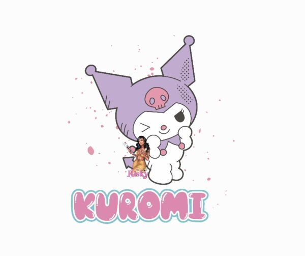 UV DTF Kuromi Pastel 2"