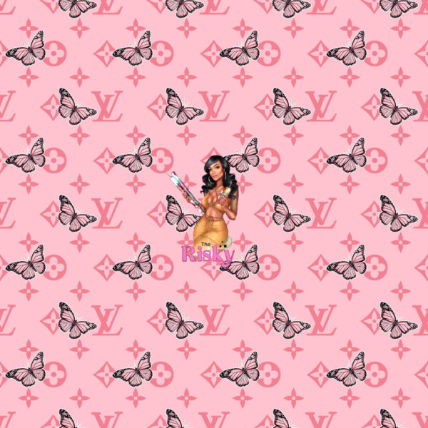 Exclusive LV Butterfly (has matching decal available)