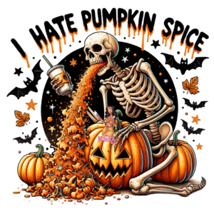 UV DTF Anti pumpkin spice