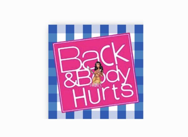 UV DTF EXCLUSIVE Back & Body  (has matching vinyl available)