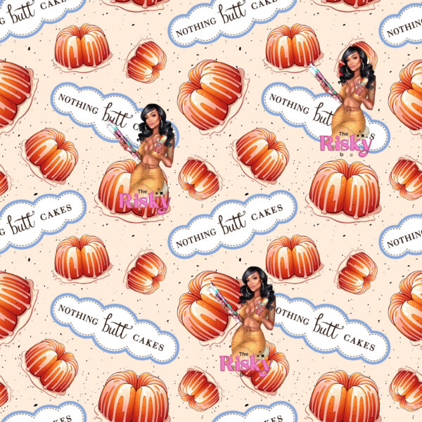 Exclusive Butt Cakes (has matching decal available)