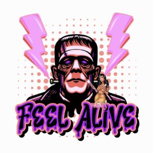 UV DTF Feel Alive (has matching vinyl)