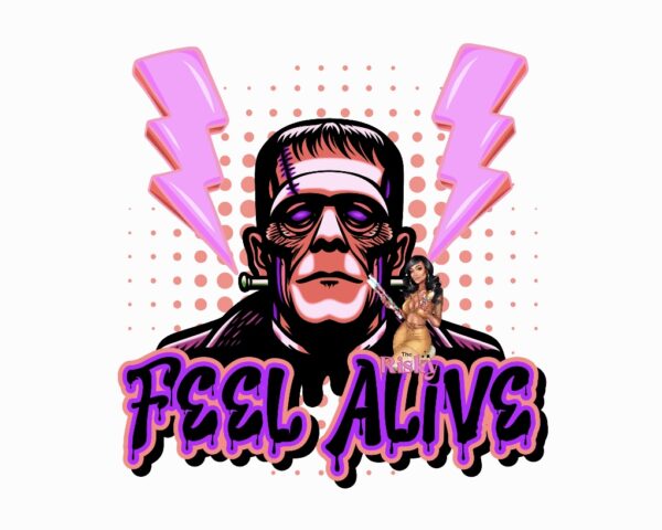 UV DTF Feel Alive (has matching vinyl)