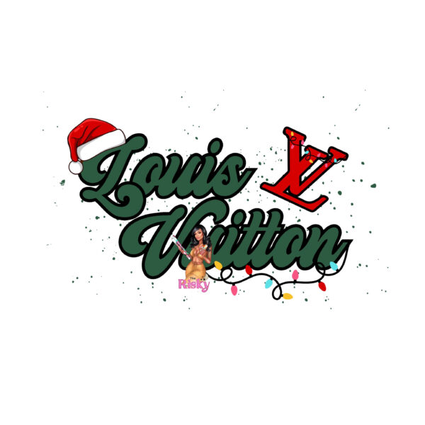 UV DTF EXCLUSIVE LV Christmas (has matching vinyl available)