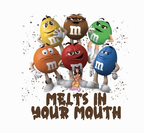 UV DTF EXCLUSIVE M&Ms (has matching vinyl available)