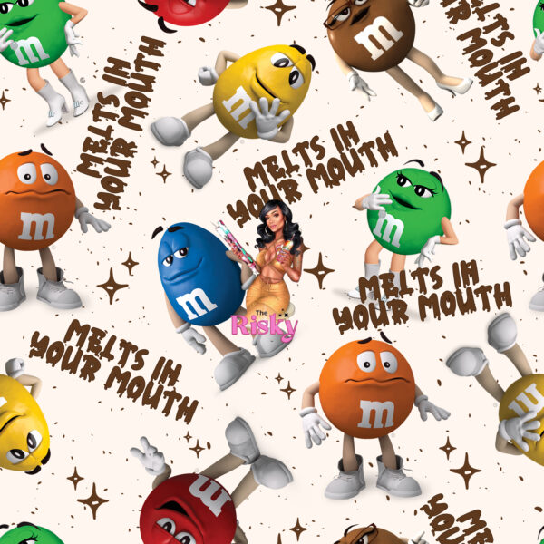 Exclusive M&Ms (has matching decal available)