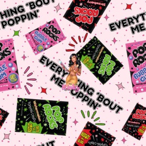 Exclusive Pop Rocks (has matching decal available)