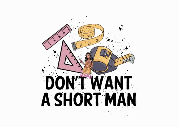 UV DTF EXCLUSIVE Short Man (has matching vinyl available)