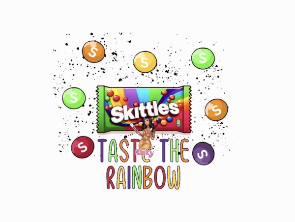 UV DTF EXCLUSIVE Skittles (has matching vinyl available)