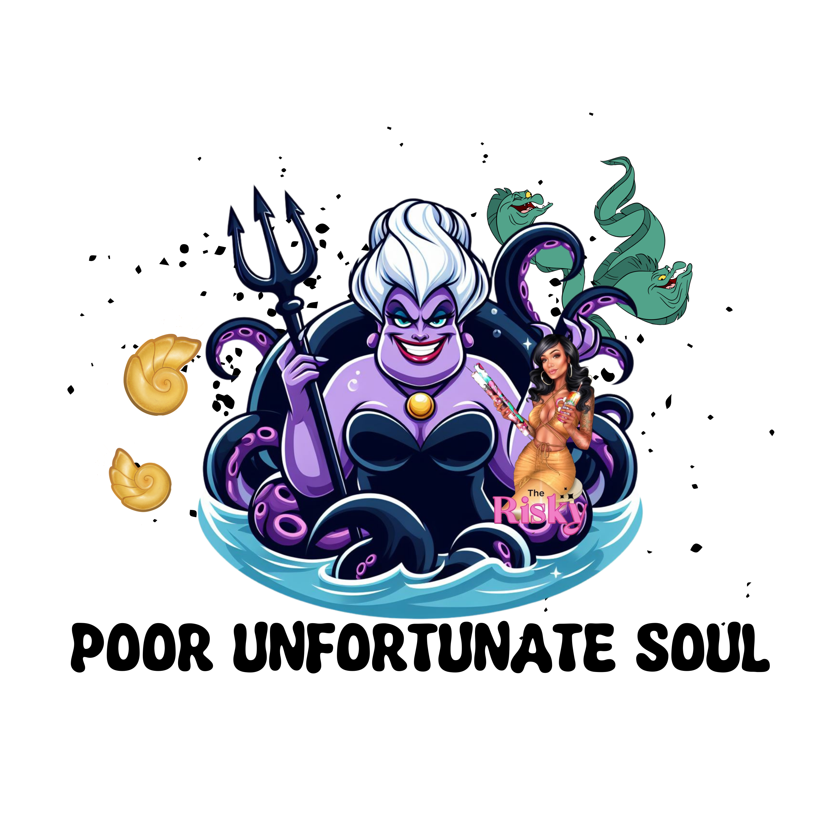 UV DTF Poor Unfortunate Soul 2"
